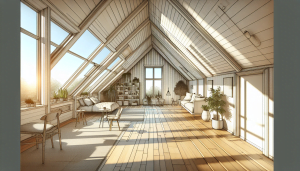 Illustration demonstrating the versatility of dormer loft conversions with vertical window designs providing natural light